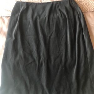 Black Dress Skirt